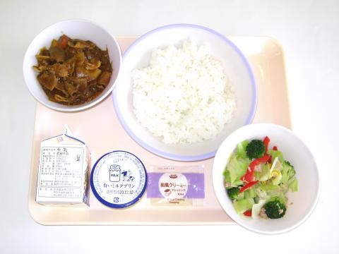 20210129給食メニュー