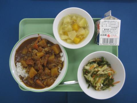 20210318給食メニュー