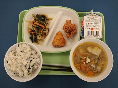 20210319給食メニュー