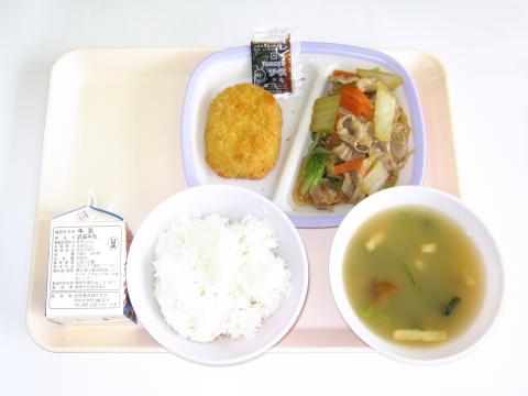20210303給食メニュー