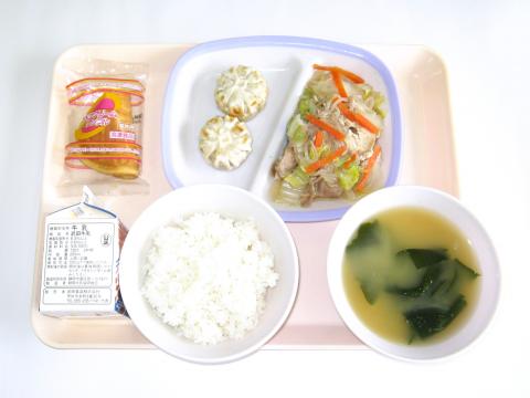 20210525給食メニュー