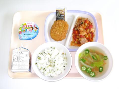20210707給食メニュー