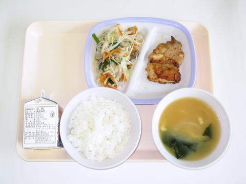 20210903給食メニュー