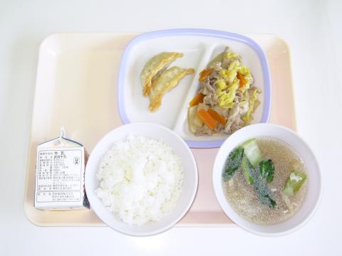 20210906給食メニュー