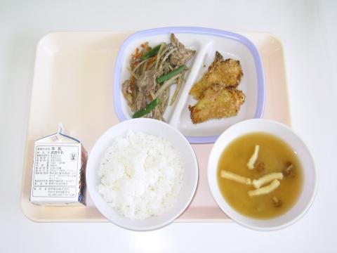 20210907給食メニュー