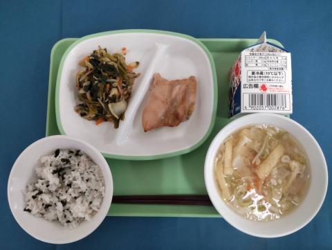 20210907給食メニュー
