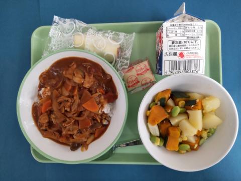 20210922給食メニュー