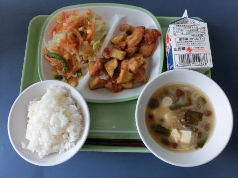20210930給食メニュー