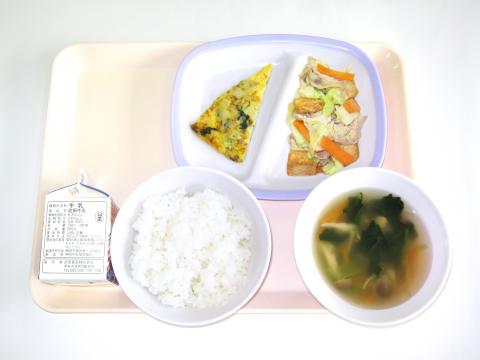 20211019給食メニュー