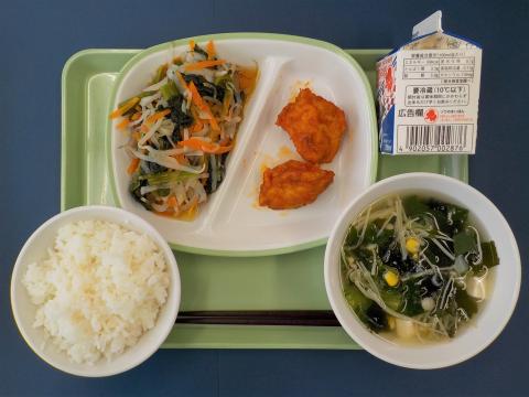 20211006給食メニュー