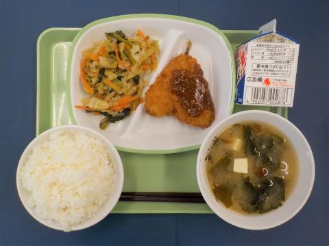 20211012給食メニュー