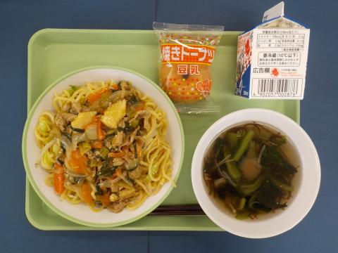 20211015給食メニュー