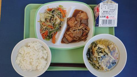 20211027給食メニュー