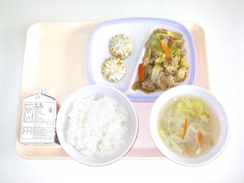 20211201給食メニュー