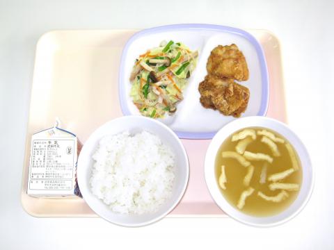 20220128給食メニュー