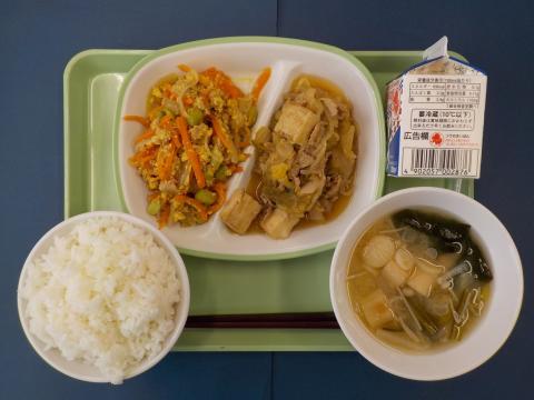 2022020910給食メニュー