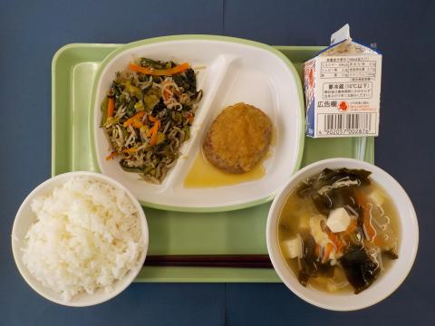 20220221給食メニュー
