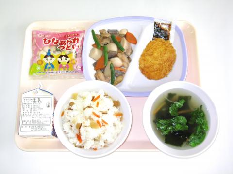 20220302給食メニュー