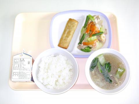20220307給食メニュー