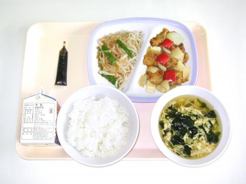 20220315給食メニュー