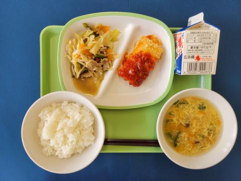 20220609給食メニュー
