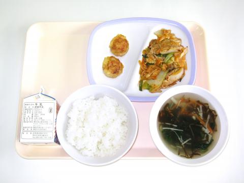 220624給食メニュー
