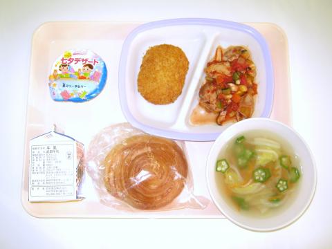 20220707給食メニュー