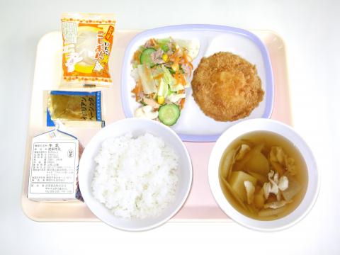 20220909給食メニュー