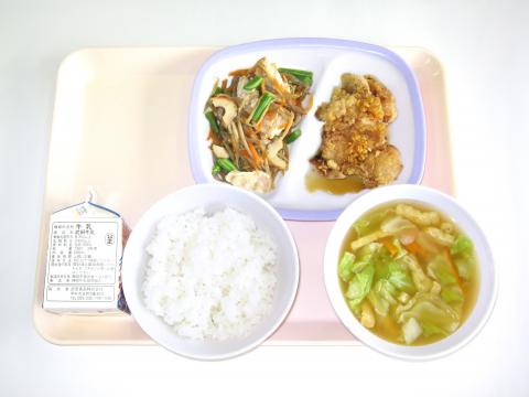 20220926給食メニュー