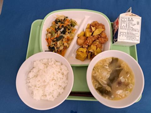 20221012給食メニュー