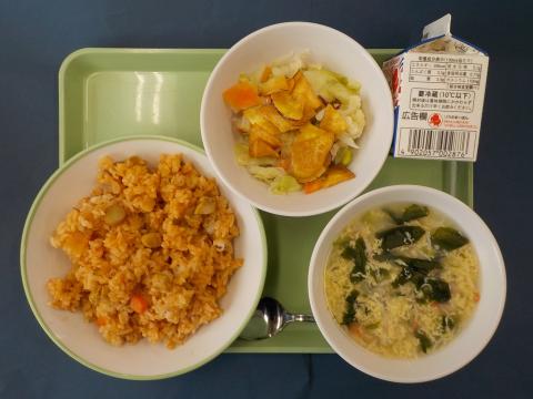 20221018給食メニュー