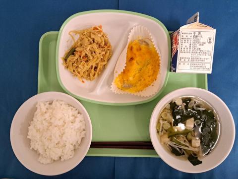 20221019給食メニュー