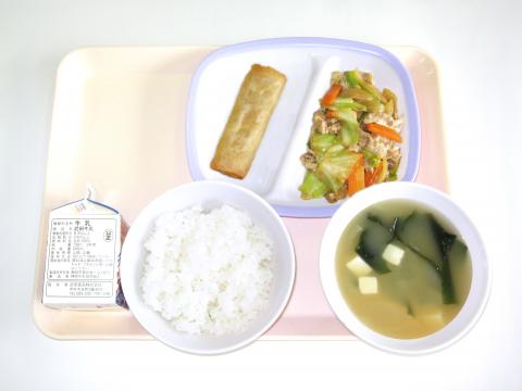 20221011給食メニュー