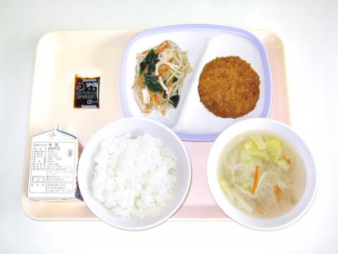 20221012給食メニュー
