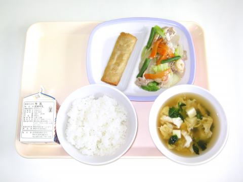 20221213給食メニュー