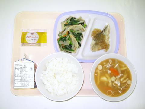 20221216給食メニュー