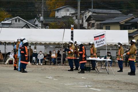 甲府市総合防災訓練1