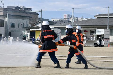 甲府市総合防災訓練3