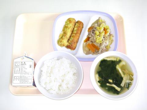 20230313給食メニュー