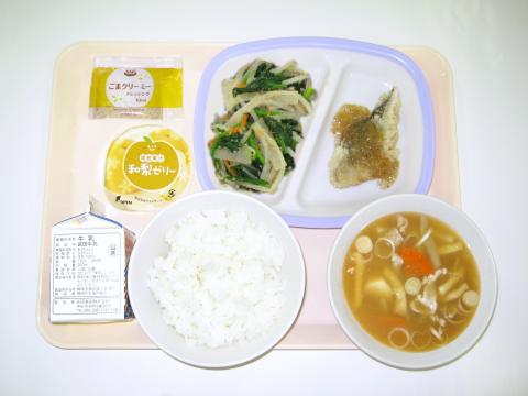 20230322給食メニュー