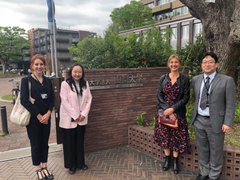 ポー大学山梨大学視察3