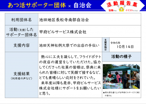 活動事例1