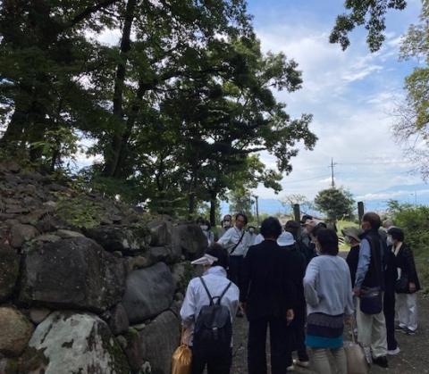 貢川地区「私の地域・歴史探訪」 武田史跡と甲府五山巡り2
