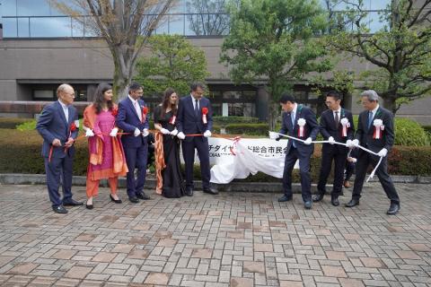 総合市民会館 除幕式4
