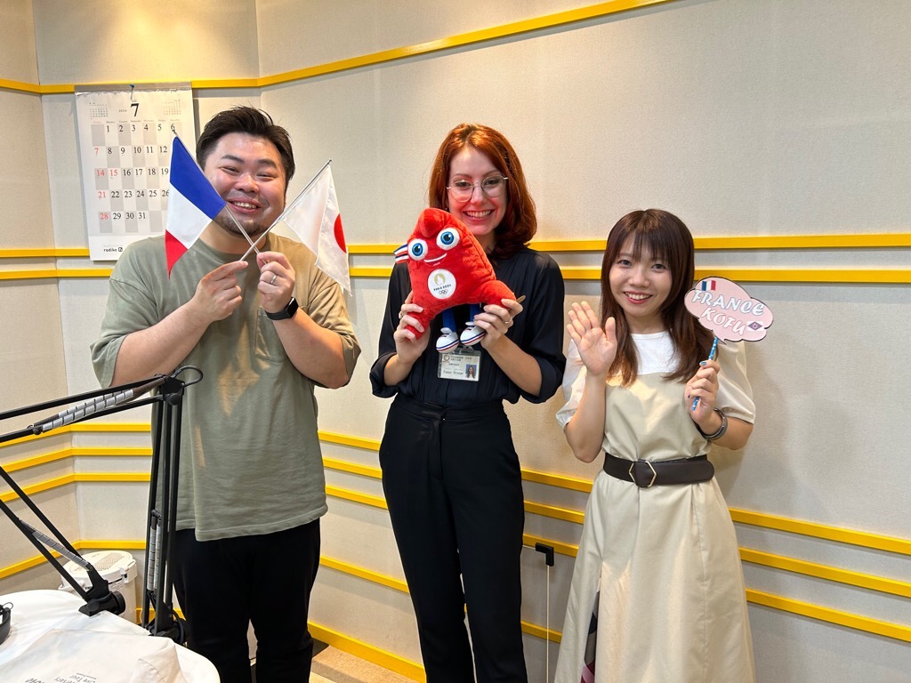 オリンピックラジオ出演FMFUJI