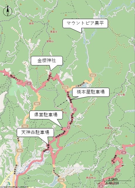 サイクルラック地図