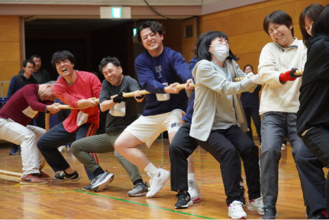 綱引き