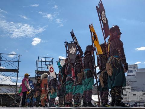子ども武者行列