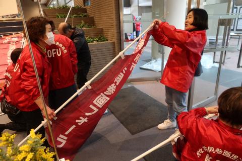 フォーラム準備の様子