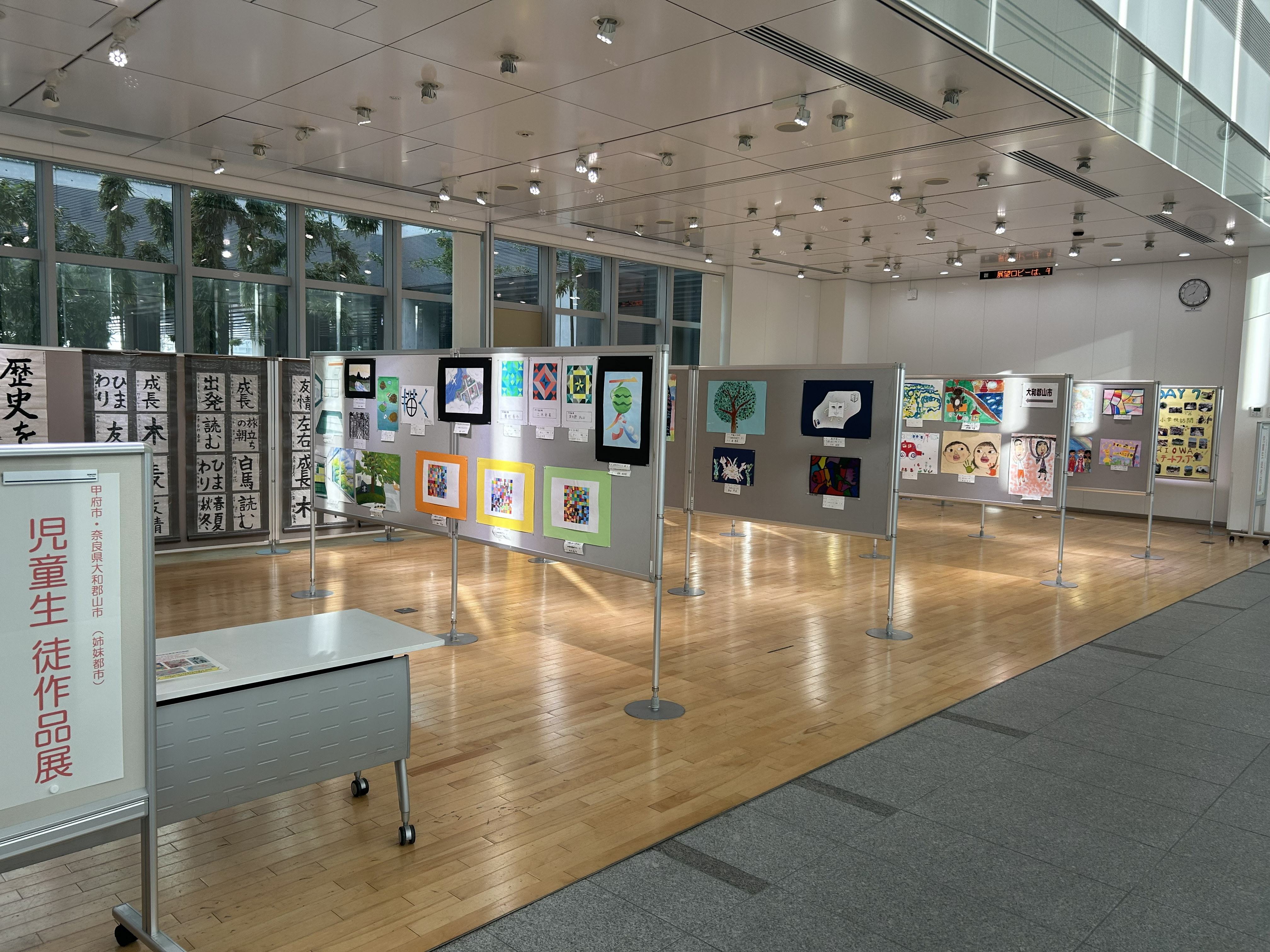 作品展様子1